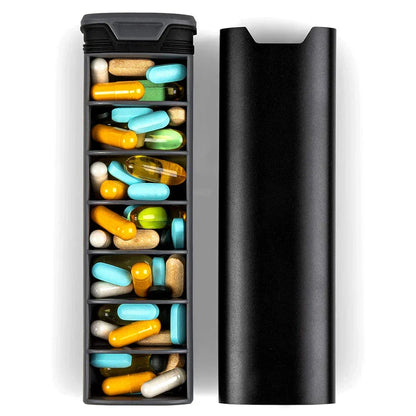 Jovia Medikamentenbox 7 Tage - Auslaufsicher, BPA-frei, Kompakt 3