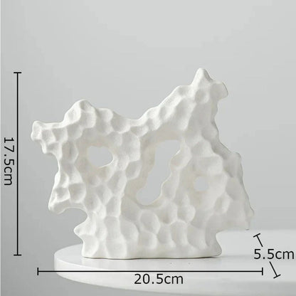 Kora Keramikskulptur - Hochwertige Keramik, Organische Form 0