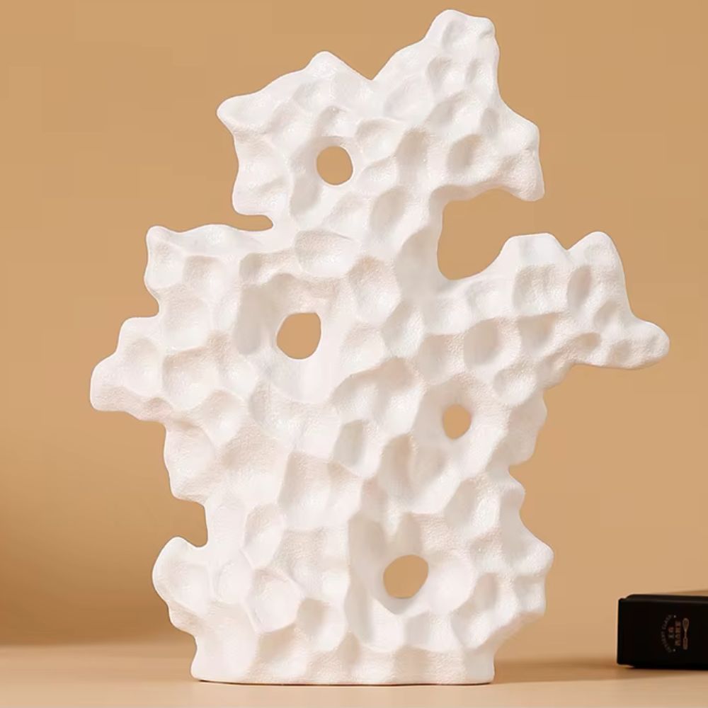 Kora Keramikskulptur - Hochwertige Keramik, Organische Form 5