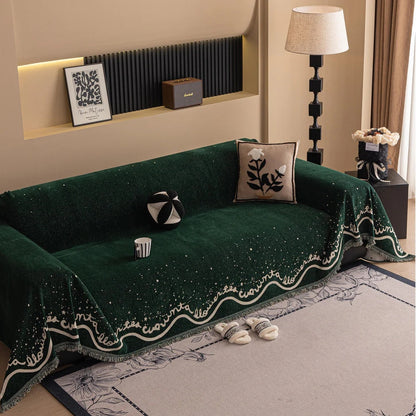 Kora Sofabezug - Chenille, Glitzerndes Design, Langlebig und Haustierfreundlich 10