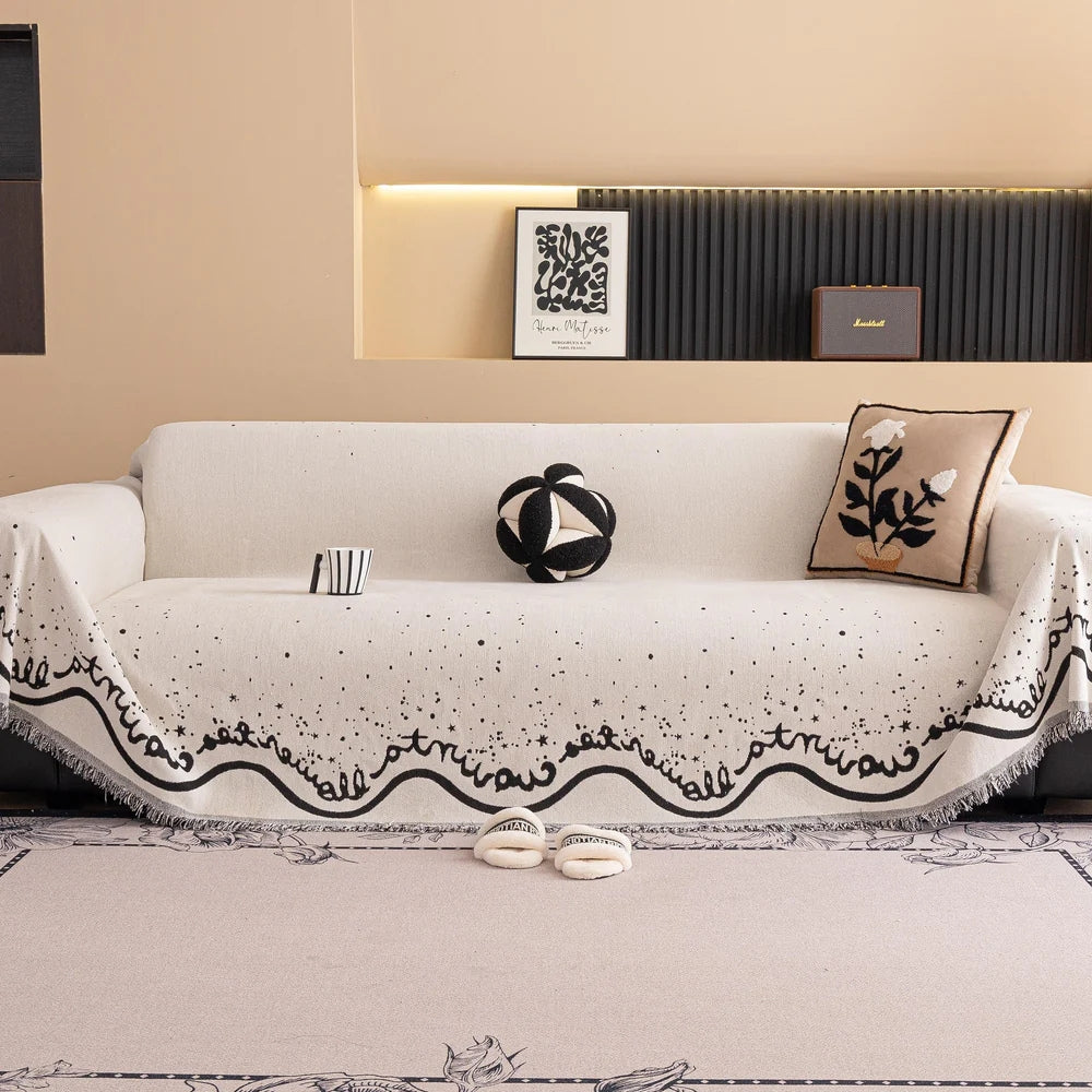 Kora Sofabezug - Chenille, Glitzerndes Design, Langlebig und Haustierfreundlich 3