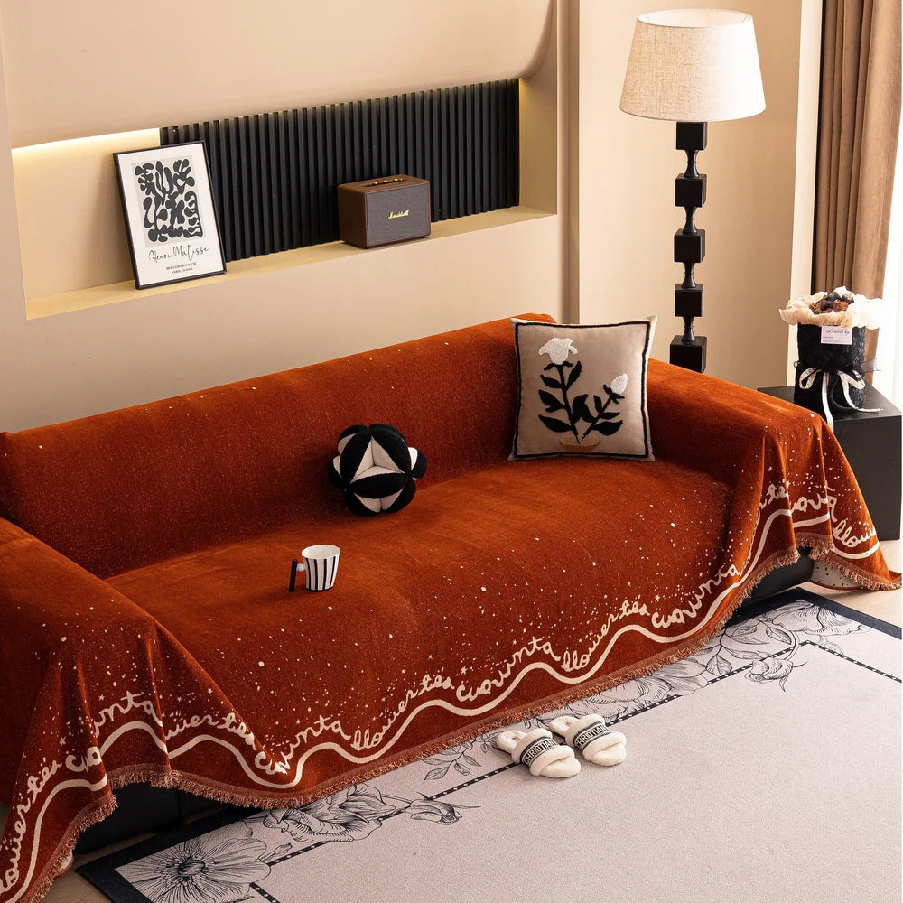 Kora Sofabezug - Chenille, Glitzerndes Design, Langlebig und Haustierfreundlich 6