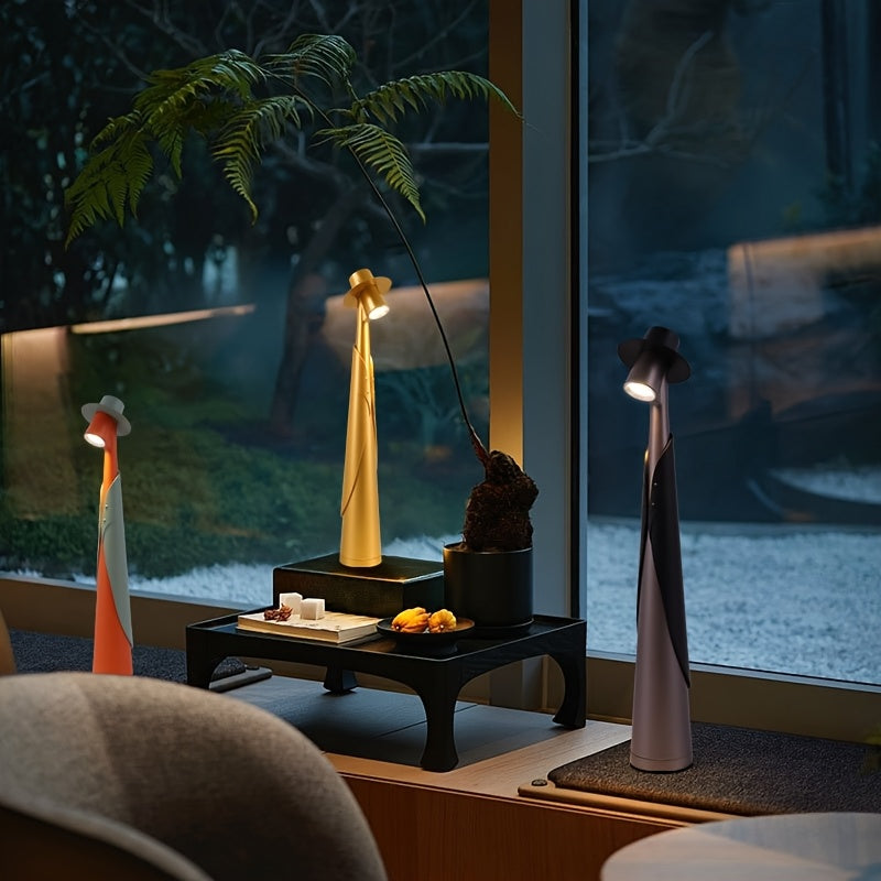 Kreativa Tischlampe - Akku LED, Kabellos mit Touch-Steuerung 3