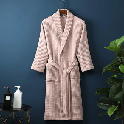 Liora Bademantel - Baumwolle, Weich und Saugfähig, Unisex 1