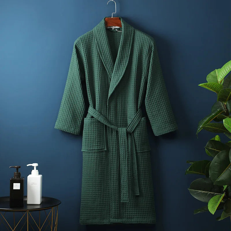 Liora Bademantel - Baumwolle, Weich und Saugfähig, Unisex 2