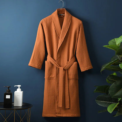 Liora Bademantel - Baumwolle, Weich und Saugfähig, Unisex 5