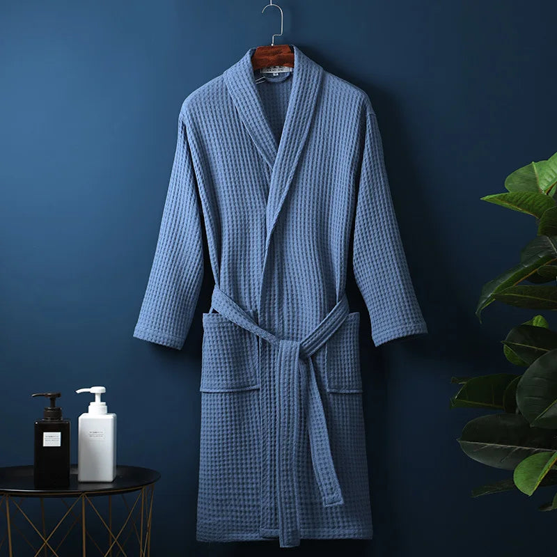 Liora Bademantel - Baumwolle, Weich und Saugfähig, Unisex 7