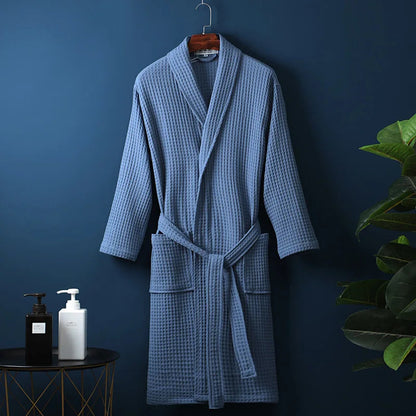 Liora Bademantel - Baumwolle, Weich und Saugfähig, Unisex 7