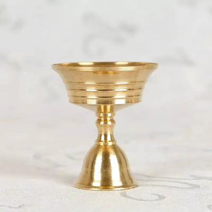 Liora Kerzenständer Gold - Vintage Stil, Eleganter Glanz 0