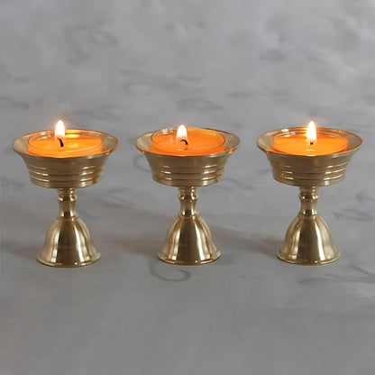 Liora Kerzenständer Gold - Vintage Stil, Eleganter Glanz 6