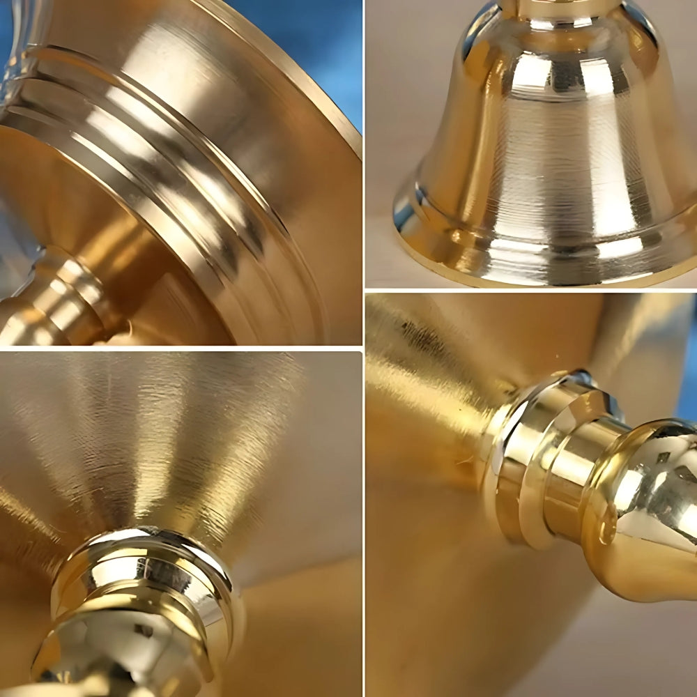 Liora Kerzenständer Gold - Vintage Stil, Eleganter Glanz 7