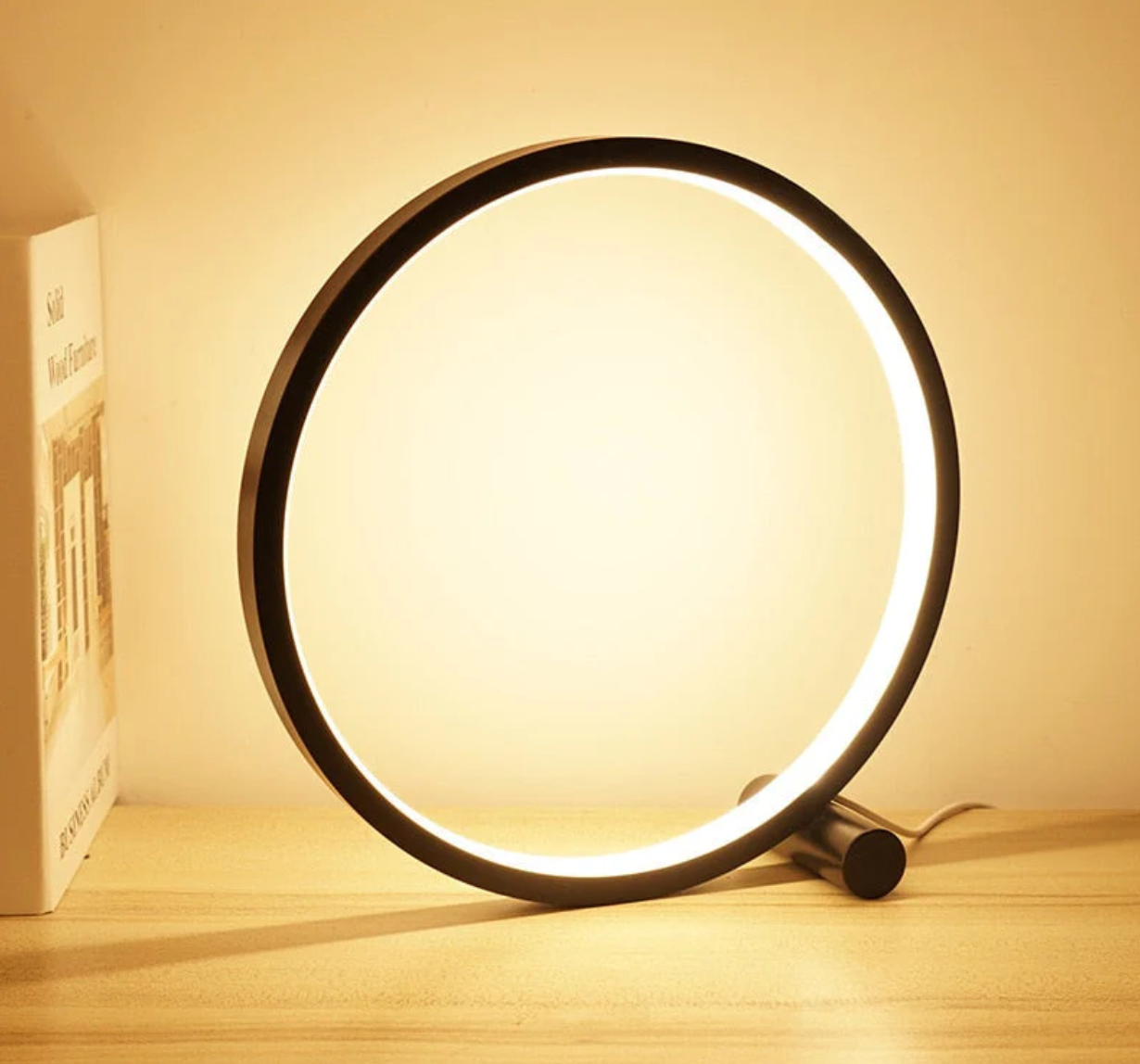 Liora LED-Tischlampe - Modernes Design, Touch-Steuerung, Stufenlos Dimmbar 4