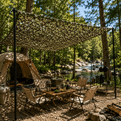 Liora Tarnnetz - Wetterfestes Blattdesign, Sichtschutz und Sonnenschutz für Außenbereiche 1