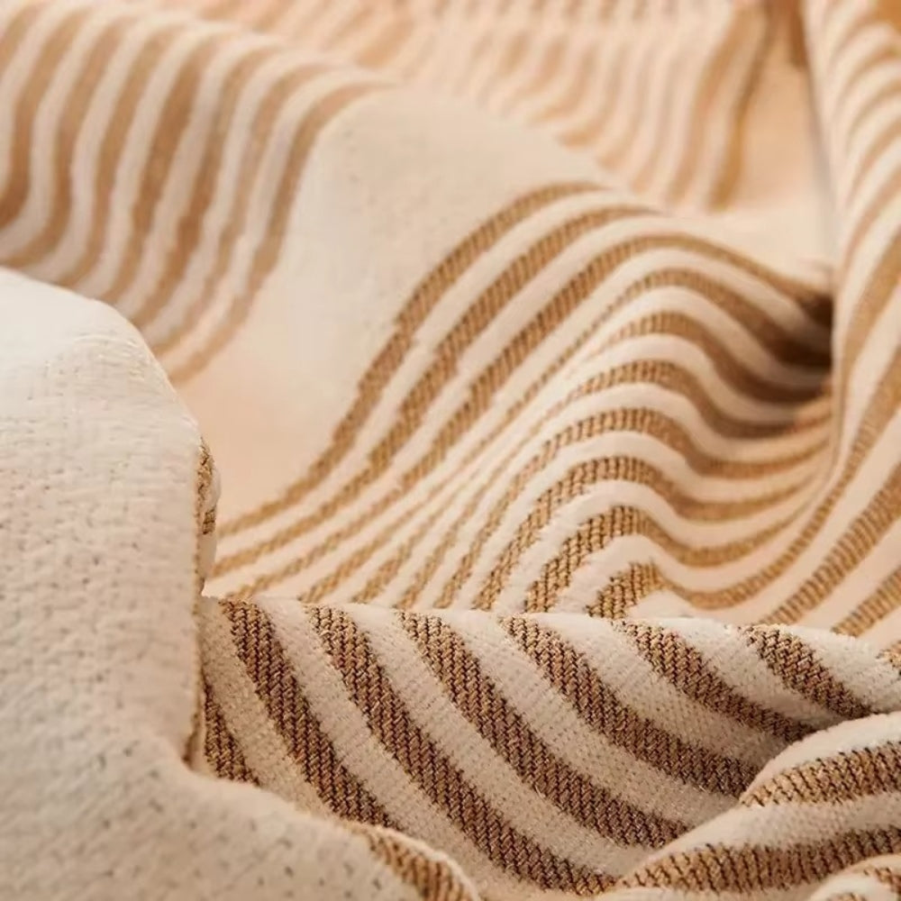 Lira Chenille-Sofabezug - Doppelseitig, Pflegeleicht, Boho-Chic 7