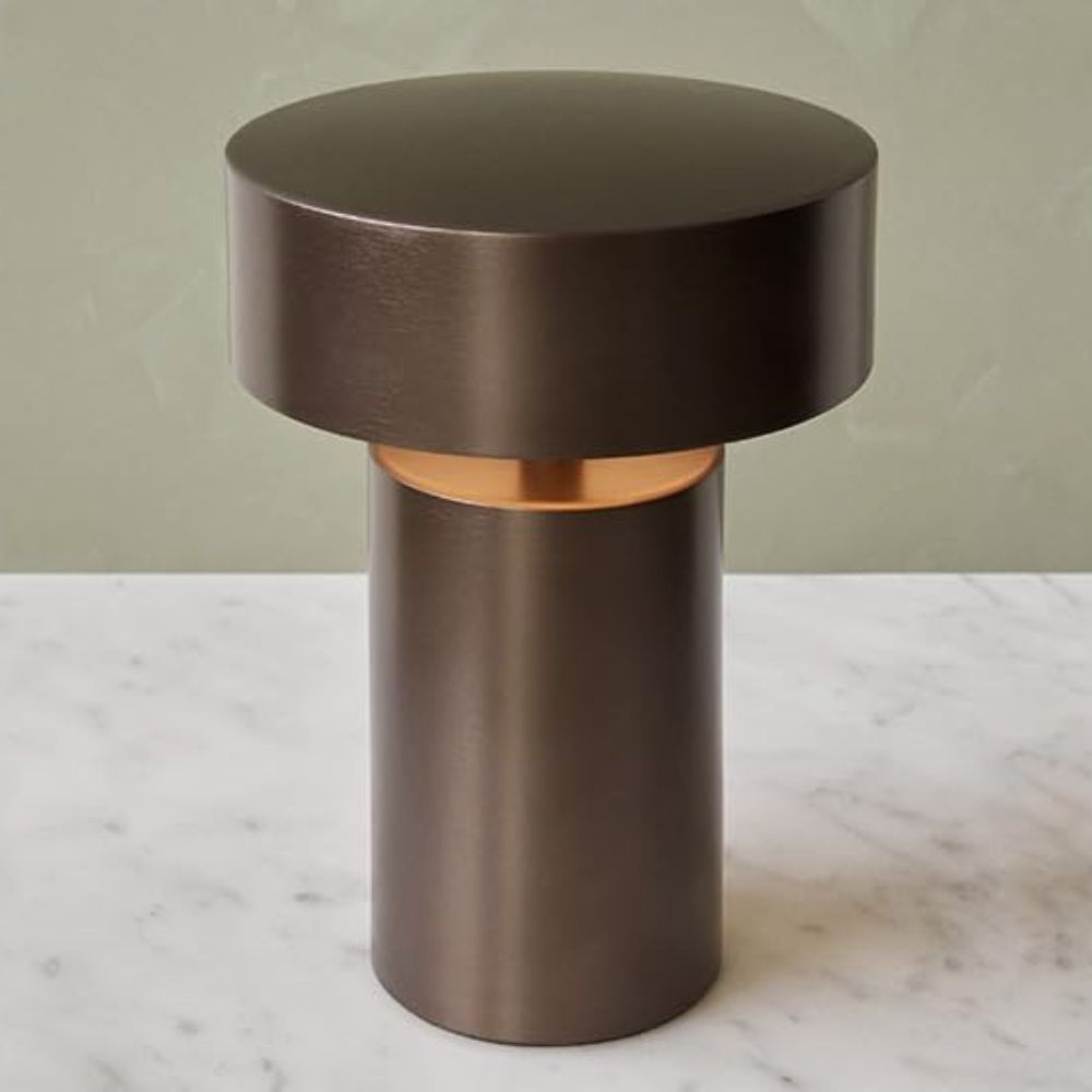 Lumé Tischlampe - LED-Säule, Modernes Design für Beistelltisch und Nachttisch 3
