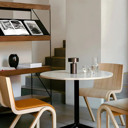 Lumé Tischlampe - LED-Säule, Modernes Design für Beistelltisch und Nachttisch 4