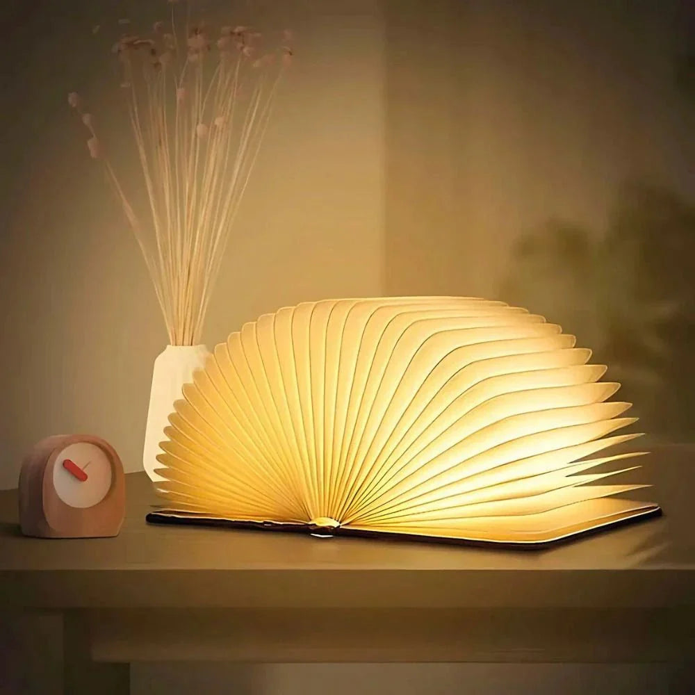 LumiFold Tischlampe - Faltbar, Kabellose Nutzung, 360° Beleuchtung 1