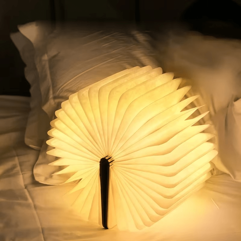 LumiFold Tischlampe - Faltbar, Kabellose Nutzung, 360° Beleuchtung 4