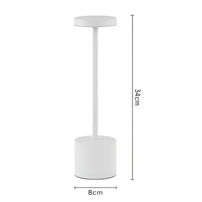 Lumi Akku Tischleuchte - Tragbares Design, Einstellbare Helligkeit 4