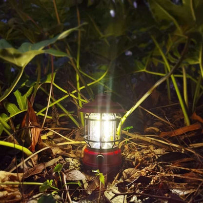 Lumos Campinglaterne - Wiederaufladbar, LED, Vintage-Design, Dimmbare Beleuchtung 5