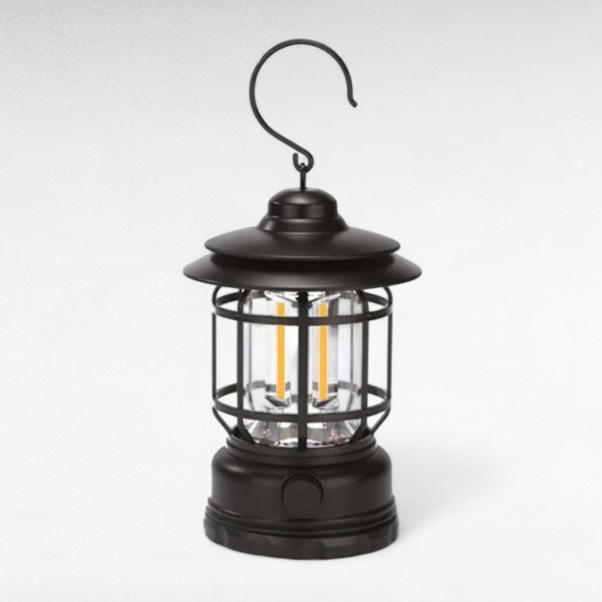 Lumos Campinglaterne - Wiederaufladbar, LED, Vintage-Design, Dimmbare Beleuchtung 7