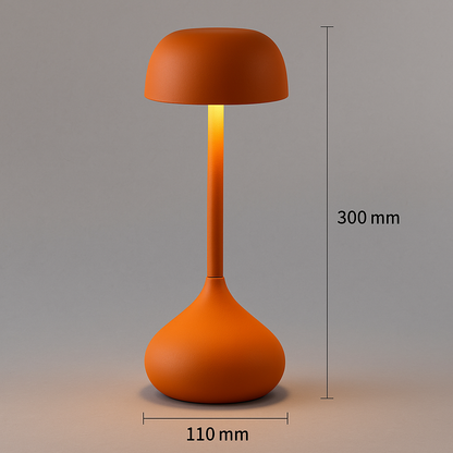 Luna Glow Schreibtischlampe LED - Aluminium, Tragbar und Wiederaufladbar 0