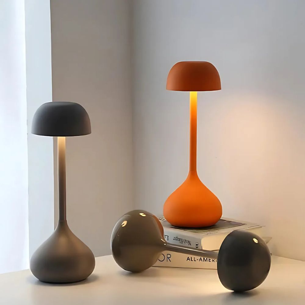 Luna Glow Schreibtischlampe LED - Aluminium, Tragbar und Wiederaufladbar 1
