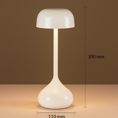 Luna Glow Schreibtischlampe LED - Aluminium, Tragbar und Wiederaufladbar 6