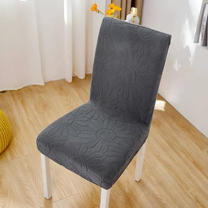 BloomSmileFit™ - Elastischer Stuhlbezug - Blumen Stil - Verspielter Stuhlschutz