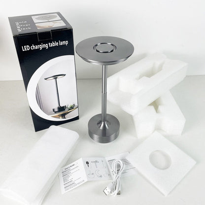 Lunox Schreibtischlampe LED - Wiederaufladbar, Modernes Design 0