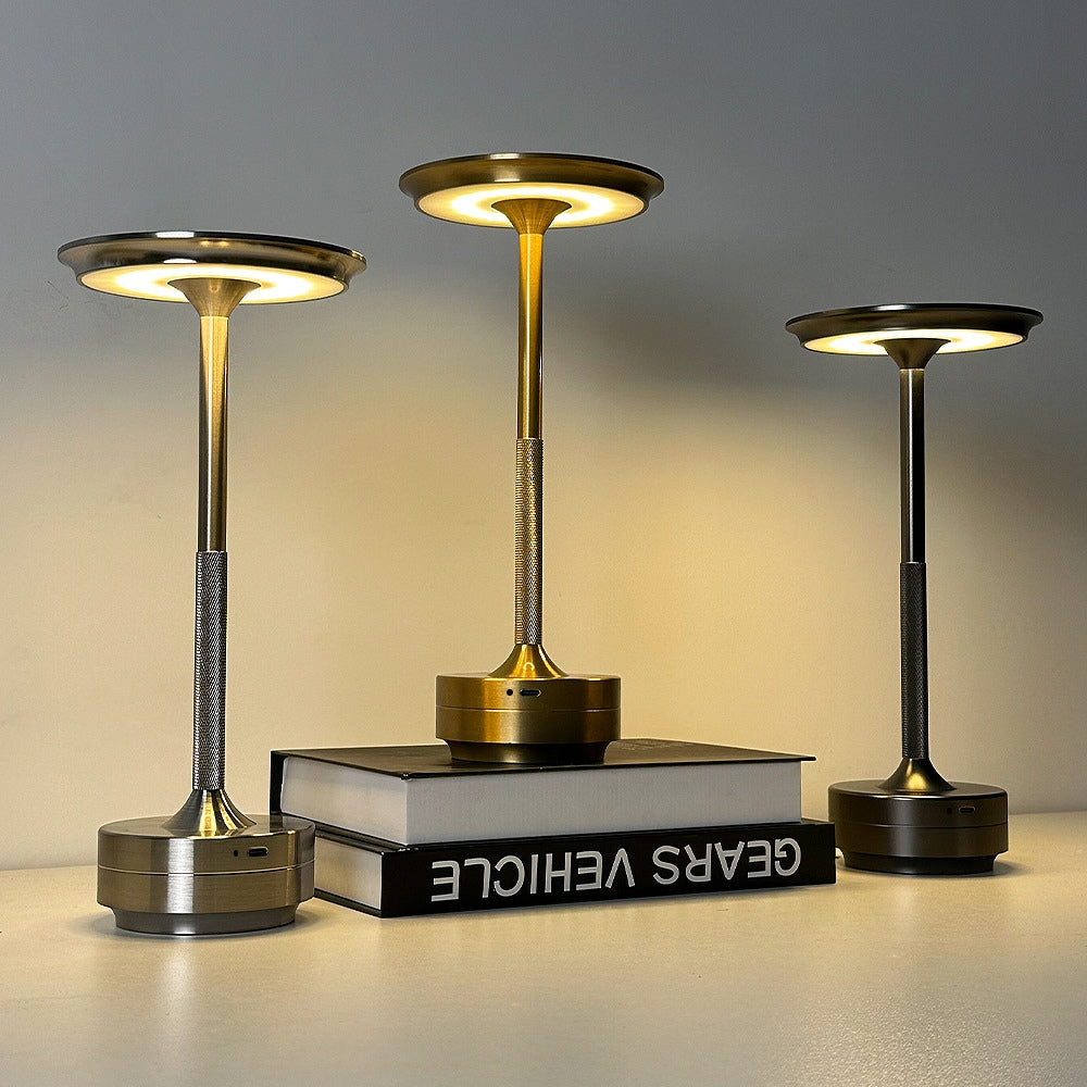 Lunox Schreibtischlampe LED - Wiederaufladbar, Modernes Design 1