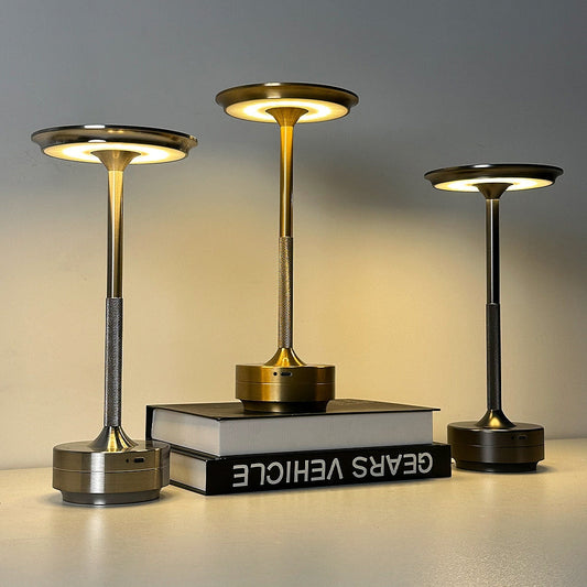 Lunox Schreibtischlampe LED - Wiederaufladbar, Modernes Design 1