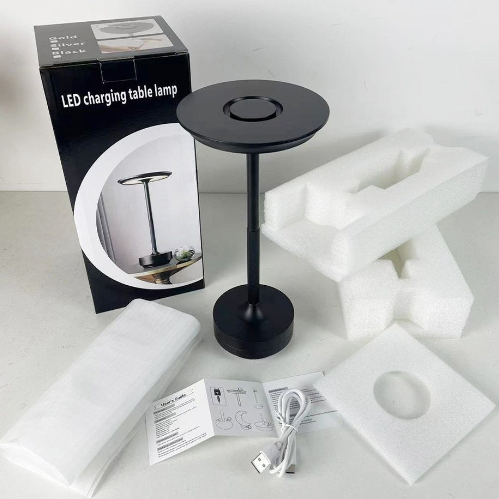 Lunox Schreibtischlampe LED - Wiederaufladbar, Modernes Design 2