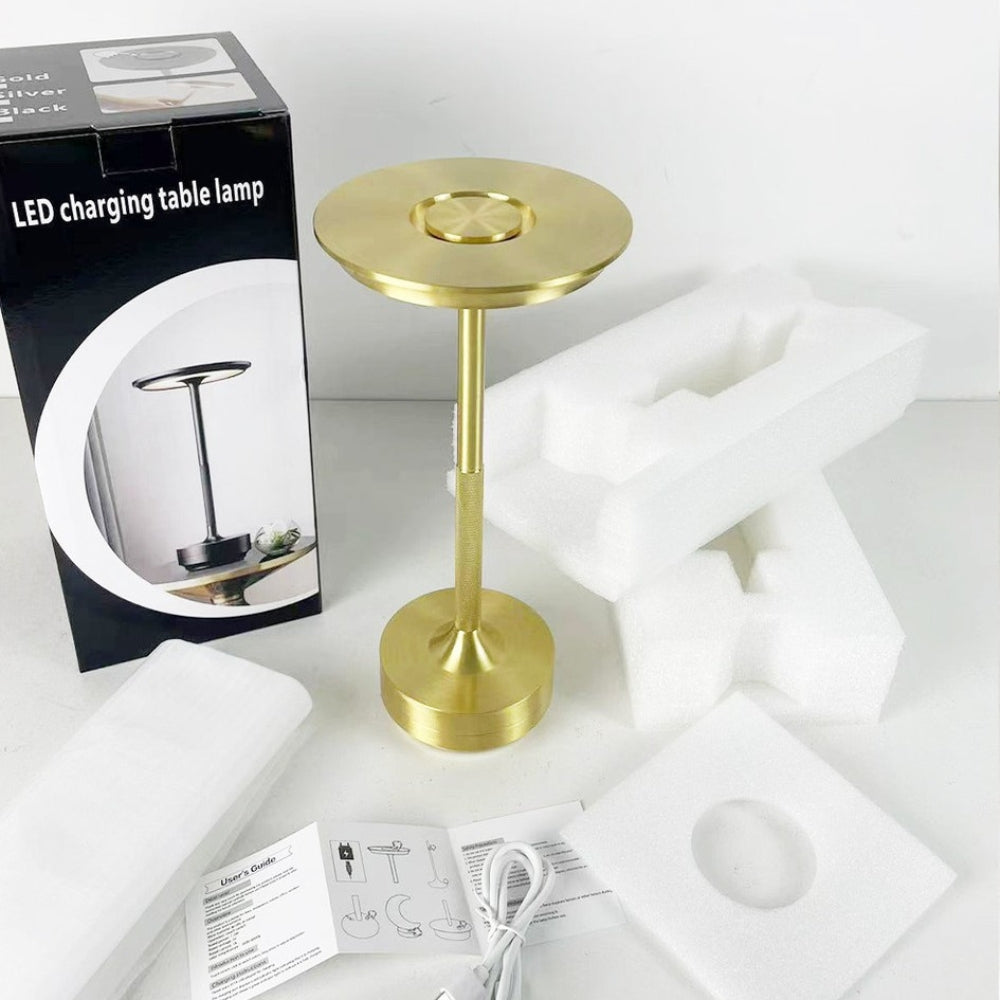 Lunox Schreibtischlampe LED - Wiederaufladbar, Modernes Design 3