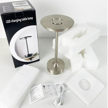 Lunox Schreibtischlampe LED - Wiederaufladbar, Modernes Design 4
