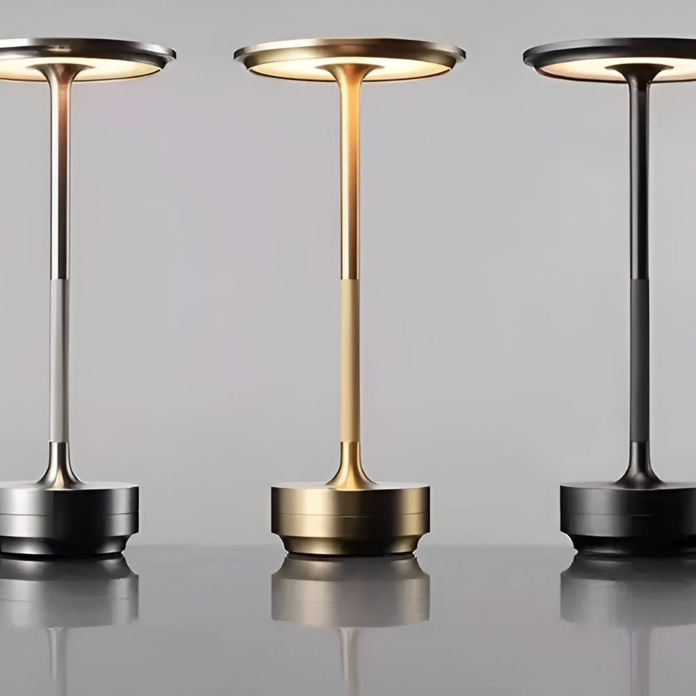 Lunox Schreibtischlampe LED - Wiederaufladbar, Modernes Design 6