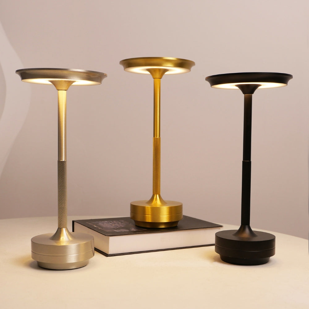 Lunox Schreibtischlampe LED - Wiederaufladbar, Modernes Design 7