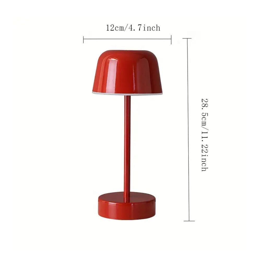 Lustra Tischlampe - Kabellos, Berührungsgesteuert, Poliertes Eisen 5