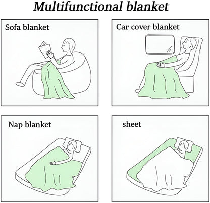 WarmNest™ – Flauschige Wärmedecke – Elegant & Vielseitig