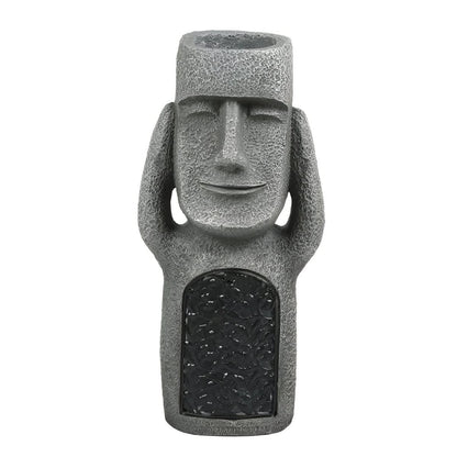 Magi Trio Gartenstatuen - Wetterfestes Kunstharz, Solarbeleuchtung 6
