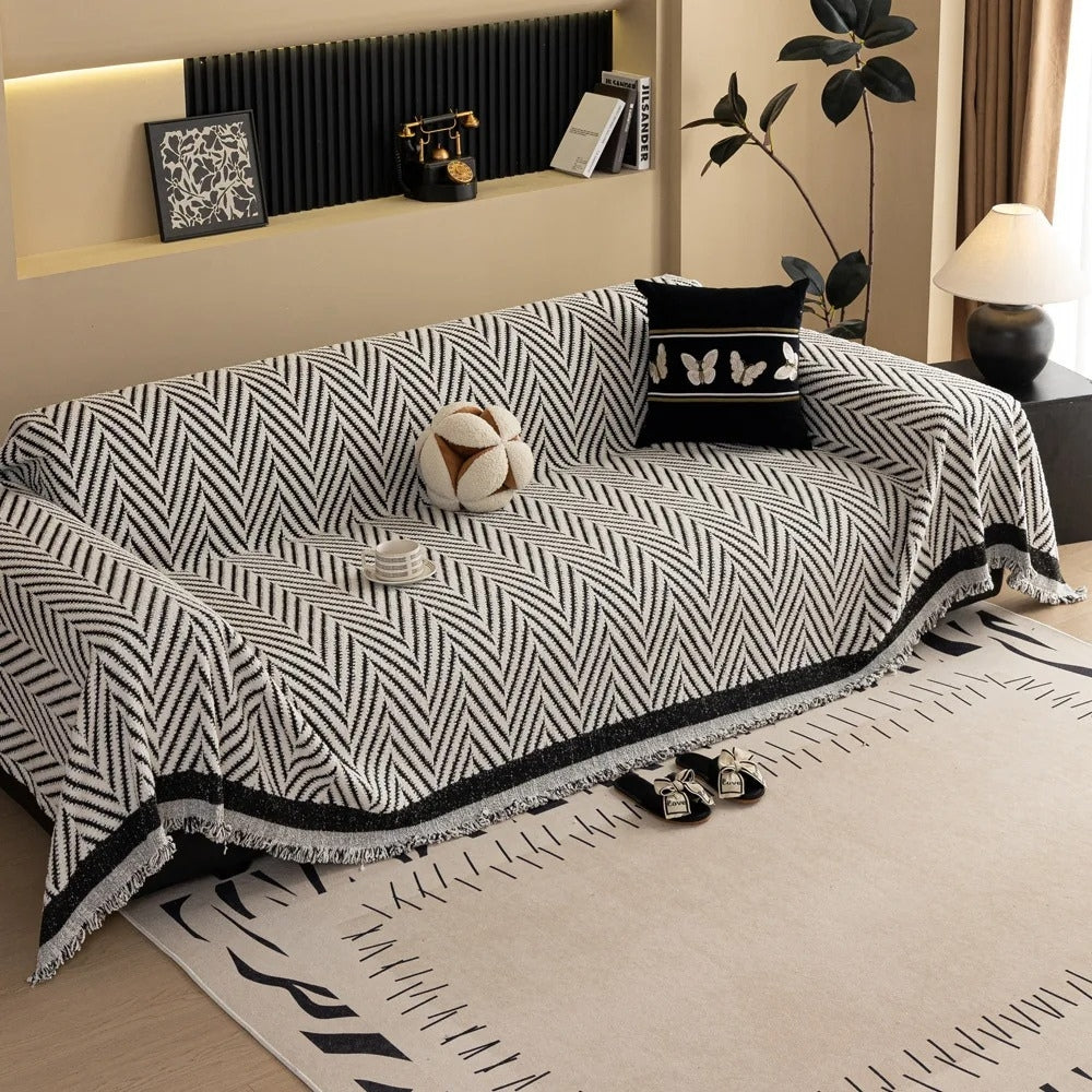 Marella Sofabezug - Weiche Mikrofasermischung, Boho-Design 1