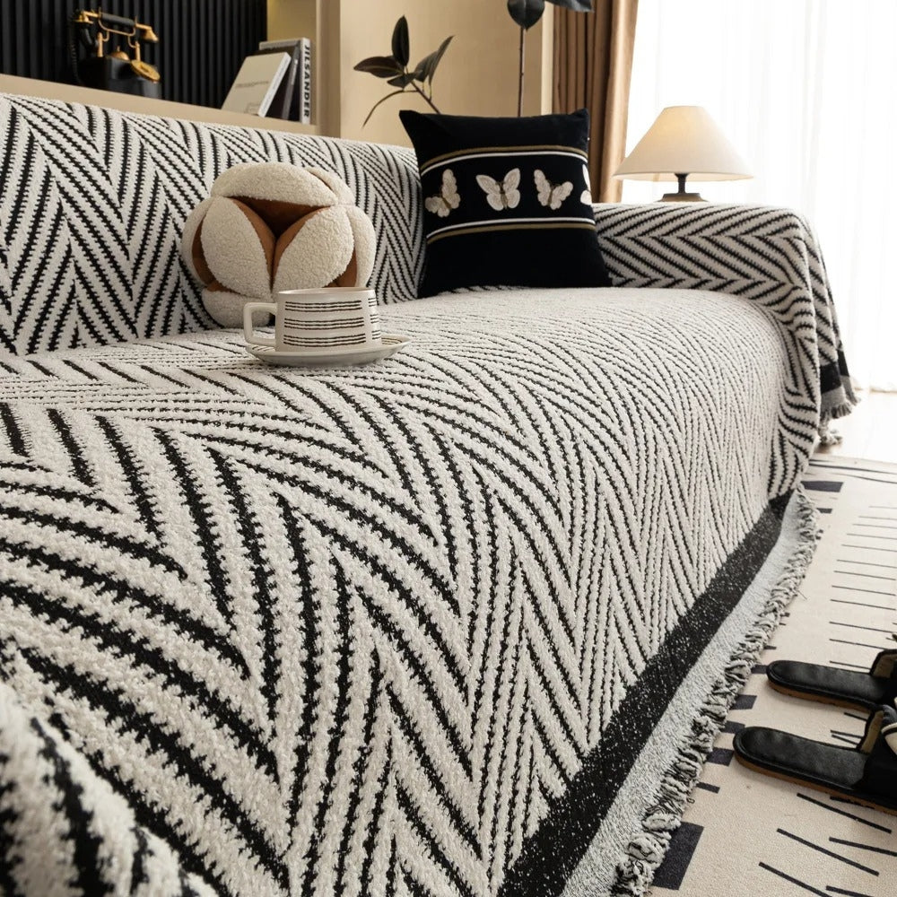 Marella Sofabezug - Weiche Mikrofasermischung, Boho-Design 2