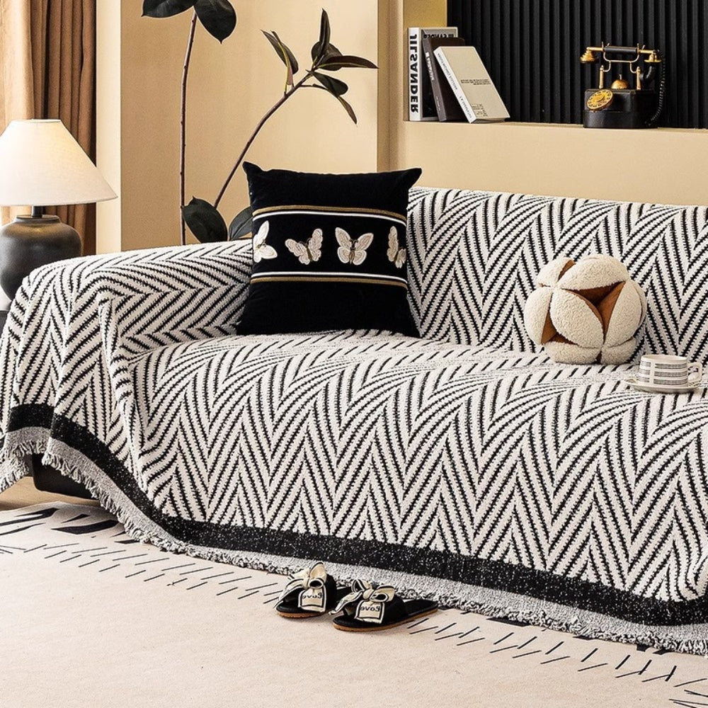 Marella Sofabezug - Weiche Mikrofasermischung, Boho-Design 5