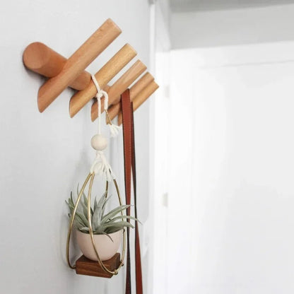 Maven Wandregal - Massivholz Eiche, Skandinavisches Design 0