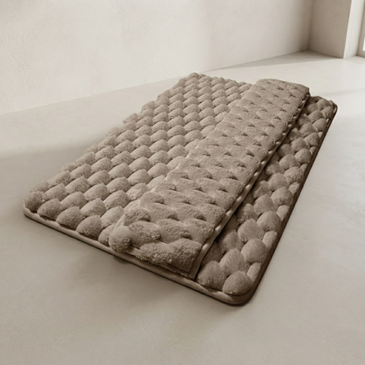 Mellora Badematte - Memory-Schaum Mikrofaser Rutschfest und Maschinenwaschbar 1