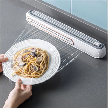 Mento Frischhaltefolienspender - Magnetisch, BPA-frei, Präzisionsschneider 0