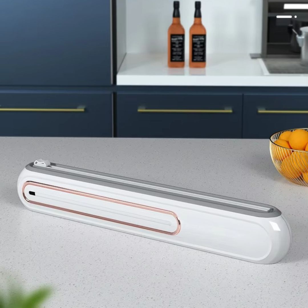 Mento Frischhaltefolienspender - Magnetisch, BPA-frei, Präzisionsschneider 3