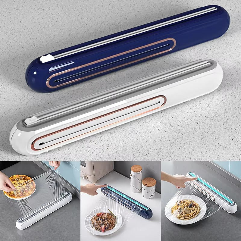 Mento Frischhaltefolienspender - Magnetisch, BPA-frei, Präzisionsschneider 4