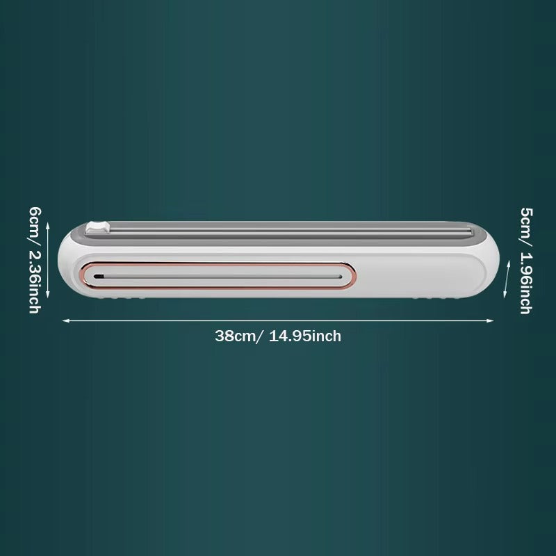 Mento Frischhaltefolienspender - Magnetisch, BPA-frei, Präzisionsschneider 6