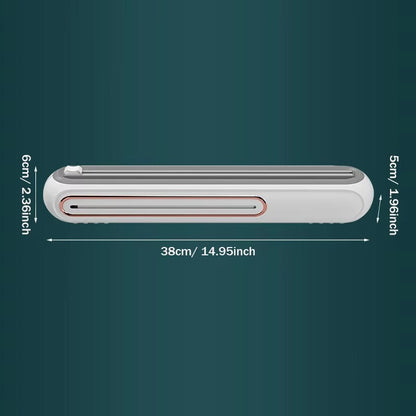 Mento Frischhaltefolienspender - Magnetisch, BPA-frei, Präzisionsschneider 6